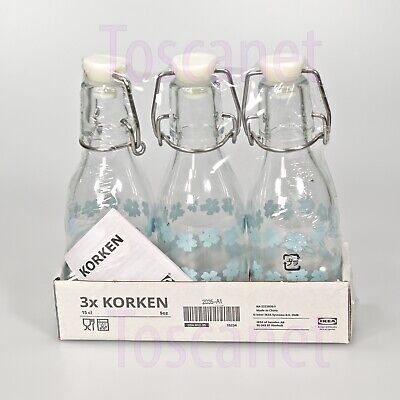KORKEN Bottle with stopper 15cl-Printed