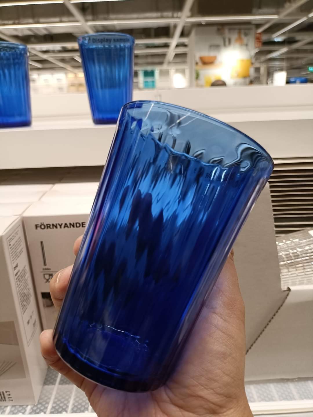 VARDAGEN, Glass 31 cl - BLUE
