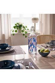KORKEN Bottle 1ltr Circle Printed