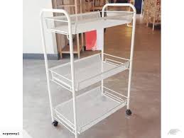 HORNAVAN Trolley, white