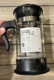 UPPHETTA Coffee/tea maker, glass/stainless steel