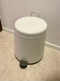 SNÄPP Pedal bin, white