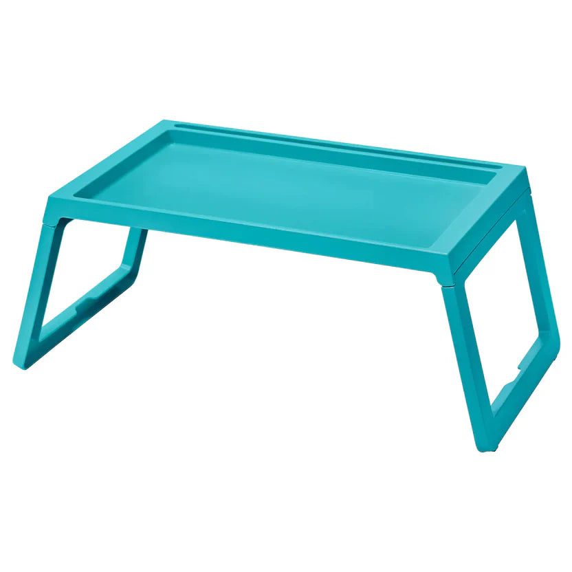 KLIPSK Bed tray - Turquoise