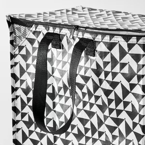 KNALLA Bag, black/white