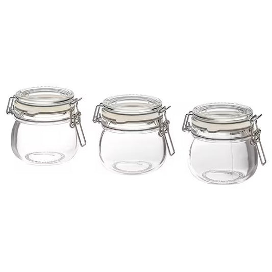 KORKEN Jar with lid 13cL