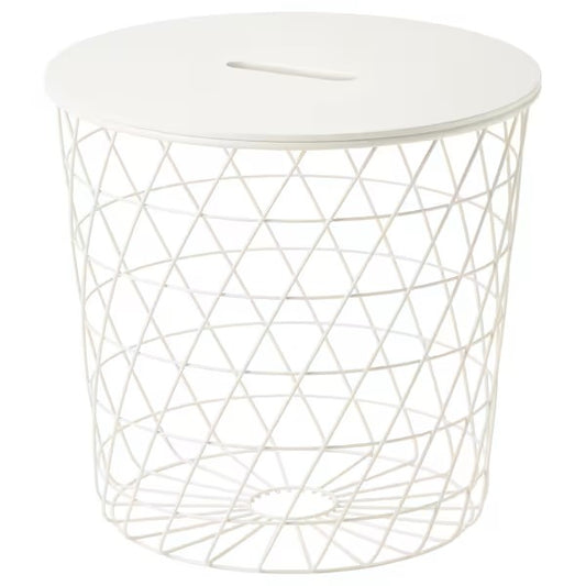 KVISTBRO Storage table, WHITE