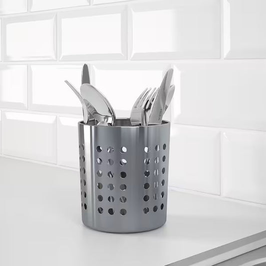ORDNING Cutlery stand, stainless steel,