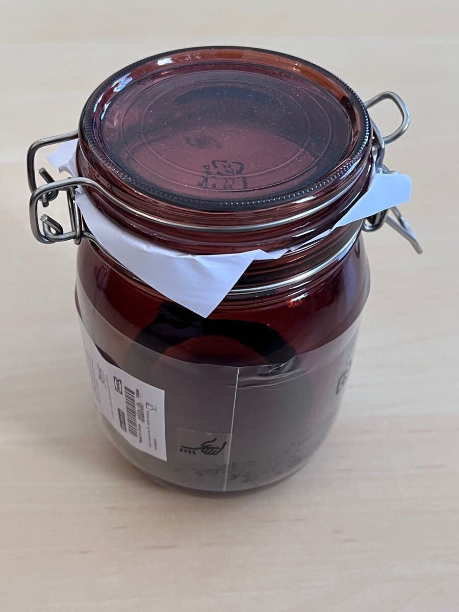KROSAMOS Jar with lid 1L