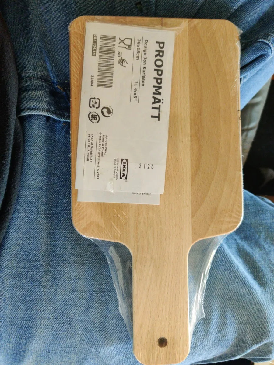 PROPPMÄTT Chopping board, beech