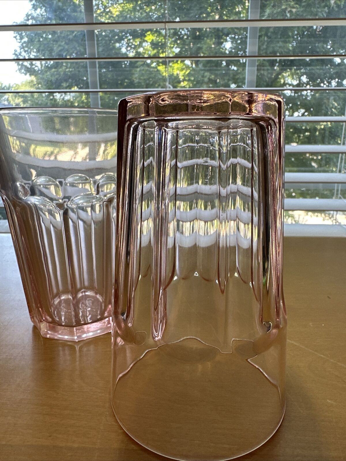 POKAL, Pink Glass 35 cl Minor Scratches