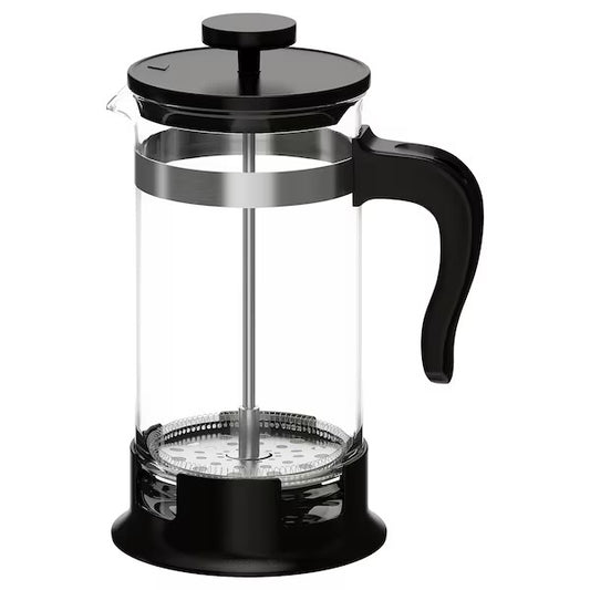 UPPHETTA Coffee/tea maker, glass/stainless steel