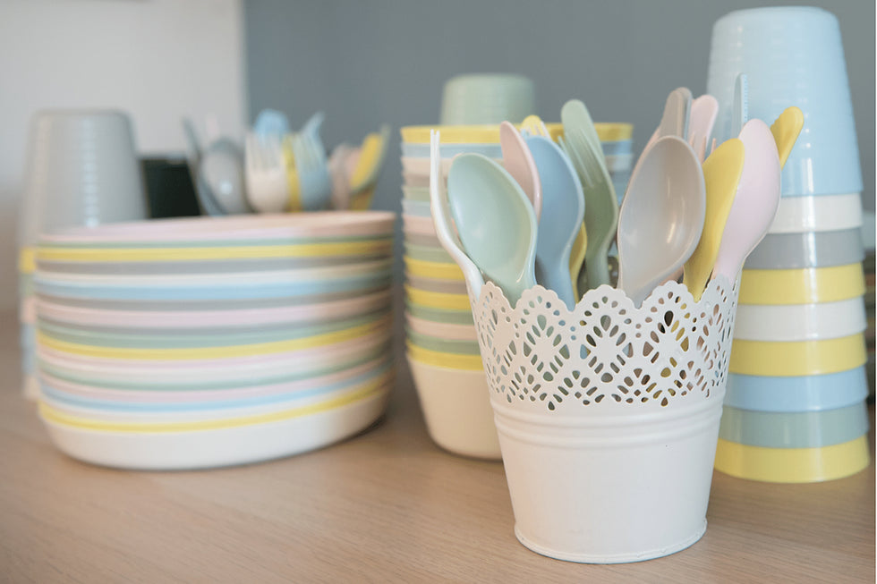 KALAS Plate, mixed colours