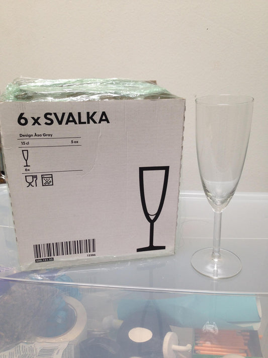 SVALKA Juice Glass, clear glass, 21 cl