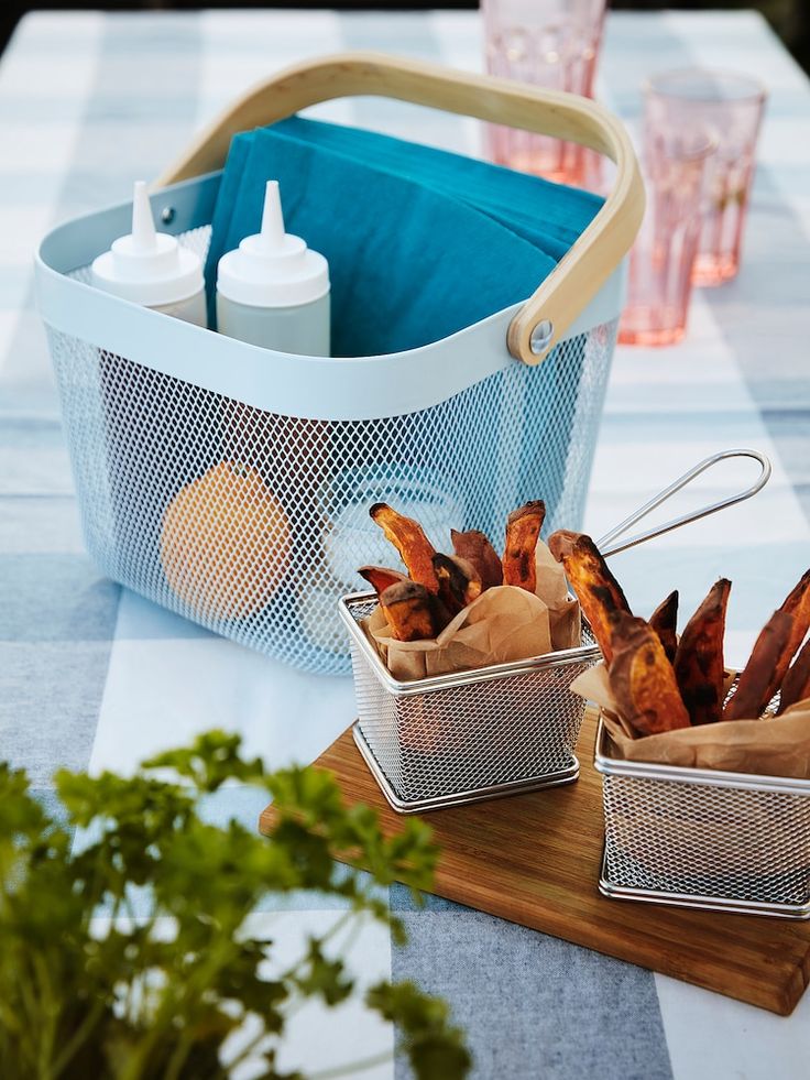 RISATORP Basket - Blue