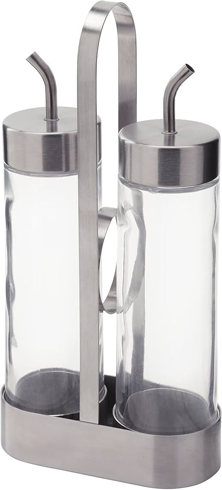 ÖRTFYLLD 3-piece oil/vinegar set