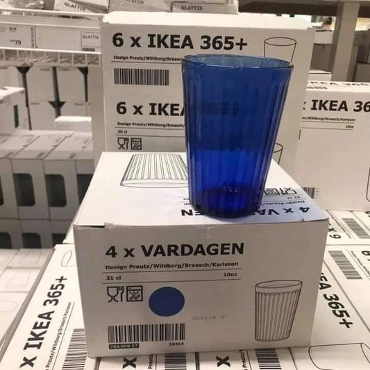 VARDAGEN, Glass 31 cl - BLUE