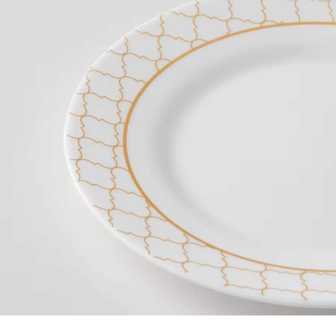KALASBRA 16-piece service, gold-colour