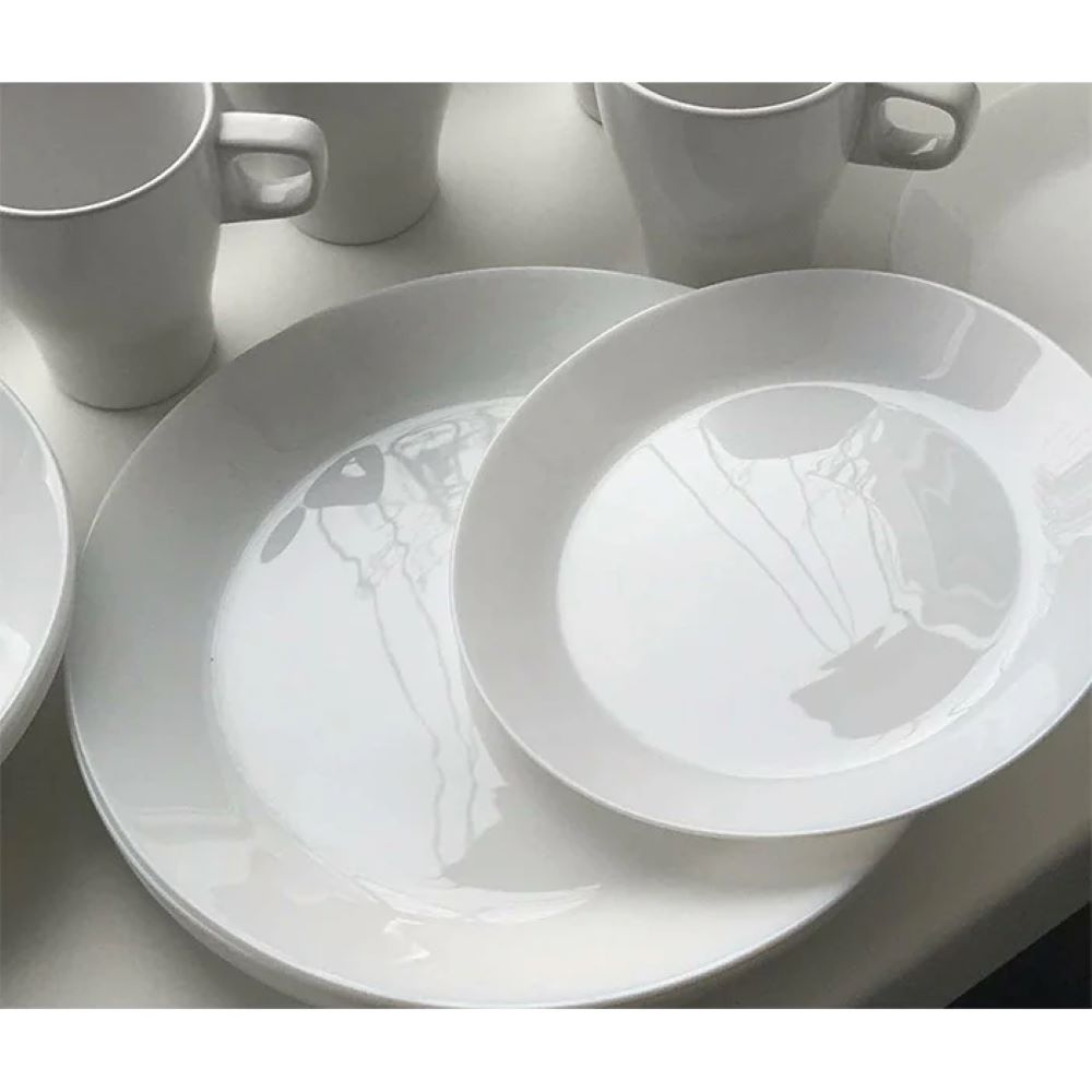 OFTAST Plate, white 19cm