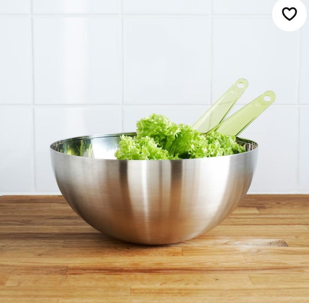 BLANDA BLANK Serving bowl, stainless steel, 28 cm