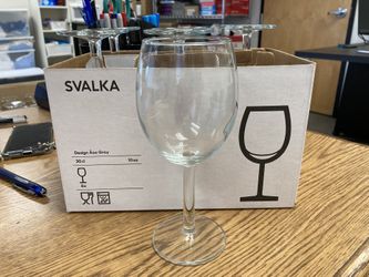 SVALKA Juice glass, clear glass, 44 cl