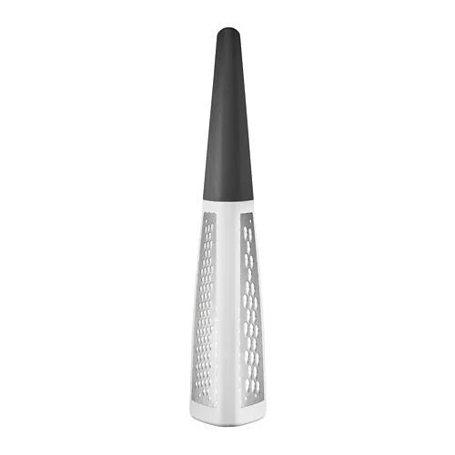 STRÅLANDE grater with handle stainless steel / dark gray