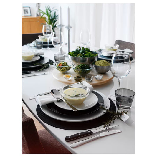 BLANDA Serving bowl, clear glass, 12 cm