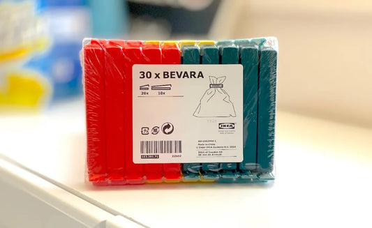 BEVARA Sealing Clip, Set of 30, Mixed Colours