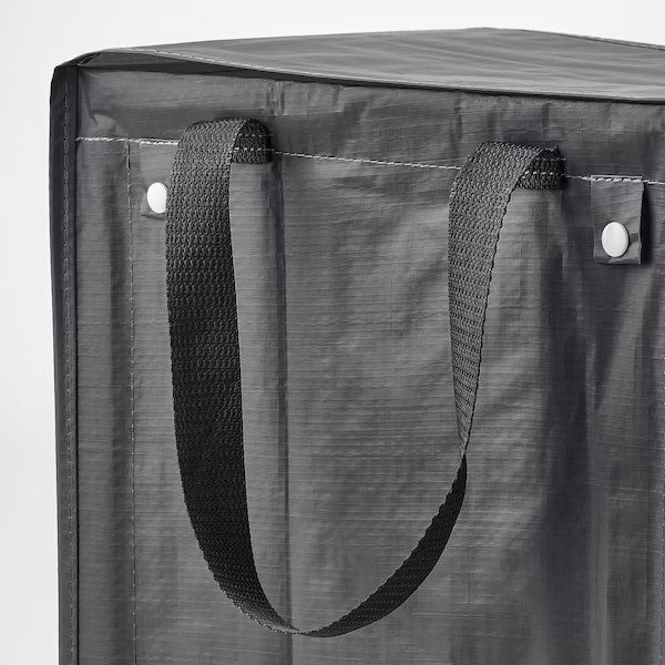 DIMPA Waste sorting bag, white/dark grey/light grey
