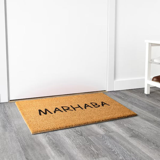 DONSLUND Door mat, natural