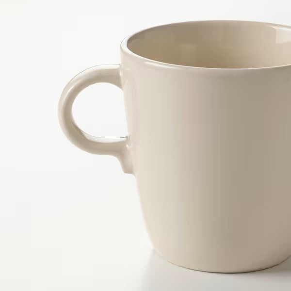 FÄRGKLAR Mug, GLOSSY BEIGE