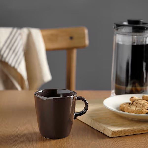 FÄRGKLAR Mug, BROWN