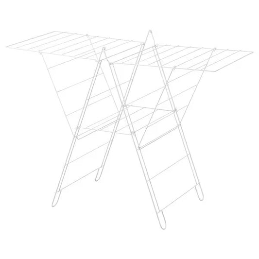 FROST Drying rack, in/outdoor, white (slightly peel off)