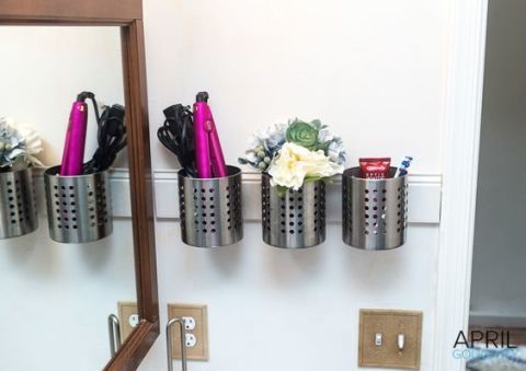 ORDNING Cutlery stand, stainless steel,