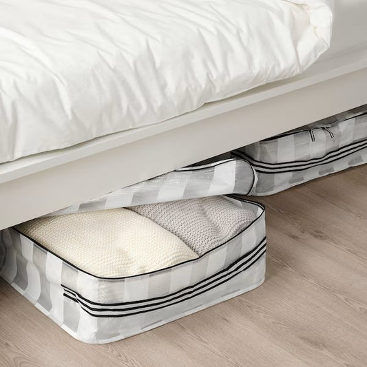GÖRSNYGG Storage case, white/transparent