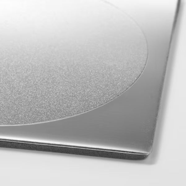 GROGGY Coaster, square/stainless steel