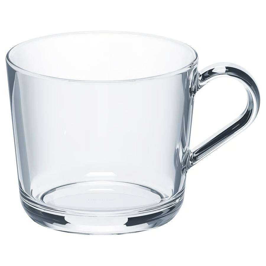 IKEA 365+ Mug, clear glass