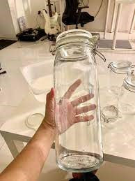 KORKEN Jar with lid 2L