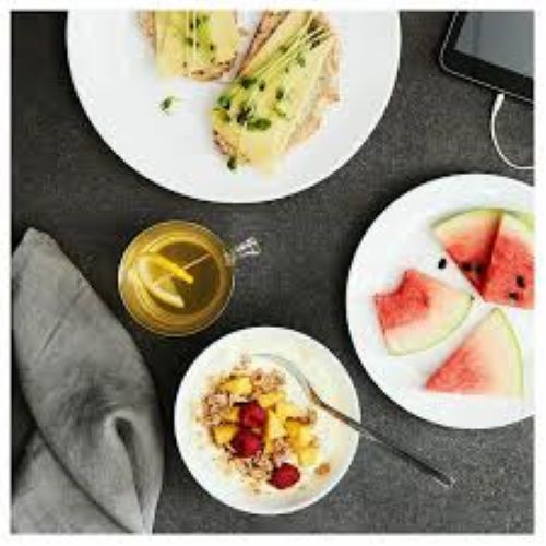 OFTAST Plate, white 25cm