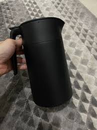 UNDERLÄTTA Vacuum flask, black