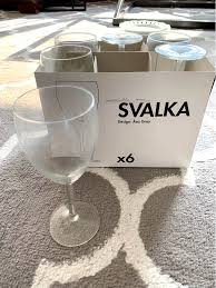 SVALKA Juice glass, clear glass, 44 cl
