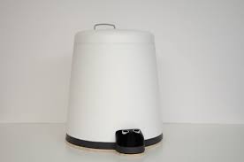 SNÄPP Pedal bin, white