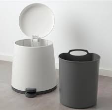 SNÄPP Pedal bin, white