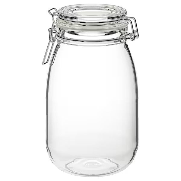 KORKEN Jar with lid 1.8L