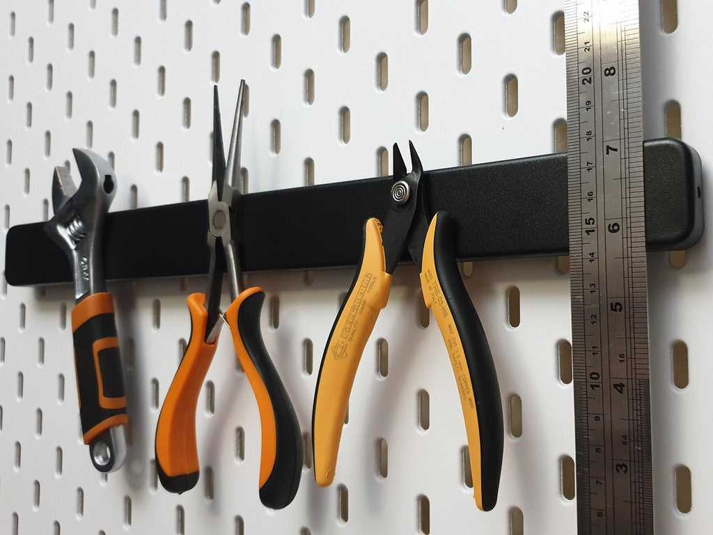HULTARP Magnetic knife rack, black