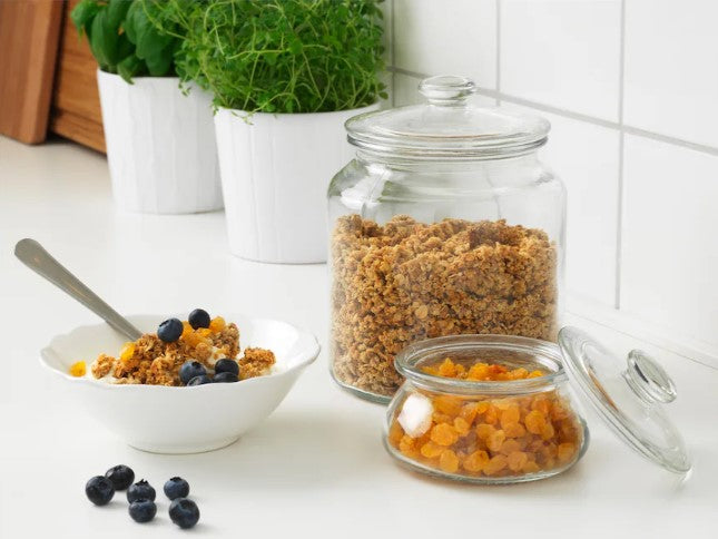 VARDAGEN, Jar with lid 0.3L