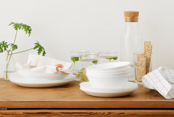 OFTAST Plate, white 25cm