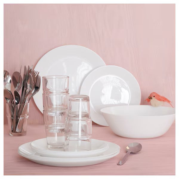 OFTAST Plate, white 19cm