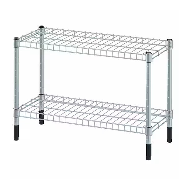 OLAUS Shelving unit, galvanised,