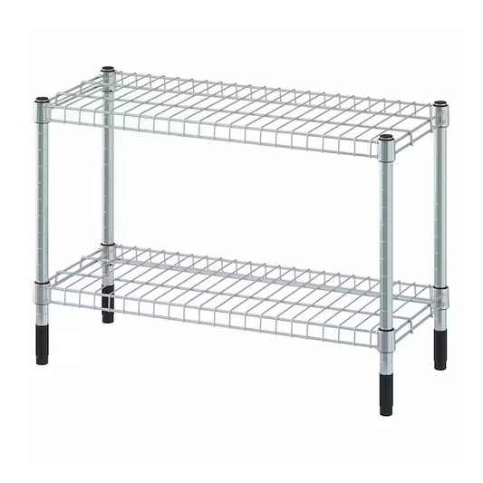 OLAUS Shelving unit, galvanised,