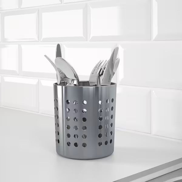 ORDNING Cutlery stand, stainless steel,